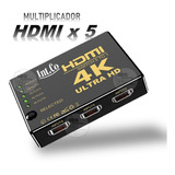 Switch Multiplicador Hdmi X 5 Puertos Para Tv Smart, Monitor