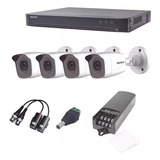 Kit Cctv 4 Camaras 1080p Epcom 2 Mp Full Hd Dvr Ev4004turbo