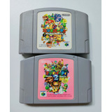 Mario Party 1 Y 2 Japoneses Originales Nintendo 64 - N64