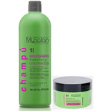 Salerm Mysalon Shampoo Tratados Y Mascarilla 3x Keratina 