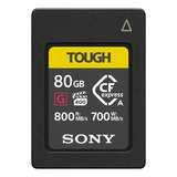 Tarjeta Memoria Sony Cfexpress Tipo A Serie Cea-g 80 Gb