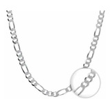 Cadena De Plata 925 Italiana Tejido Cartier 65cm X 5mm 18gr