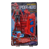 Juguete Guante Spiderman Figura Coleccionable Lanza Dardos