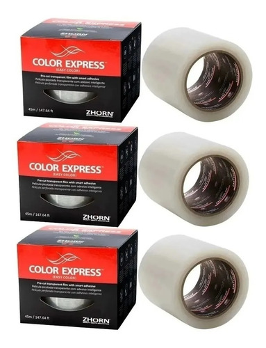 3 Easy Color Para Mechas 45 Mts De Fita Adesiva - 300 Folhas