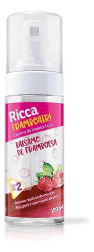 Espuma De Limpeza Facial Framboair 150ml Ricca Tipo De Pele Normal