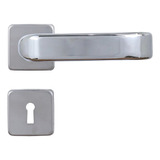 Fechadura Para Porta Quarto Interna Firenze 40mm Cromado Mgm