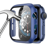 Capa Bumper Protetora Vidro Compatível Apple Watch Serie 8