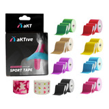 Bandagem Elástica Adesiva Funcional Aktive Sport Tape Taping