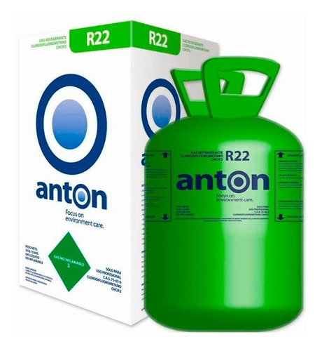 Garrafa De Gas Refrigerante R22 Anton 13.6kg