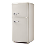 Tymyp Mini Refrigerador Retro Con Congelador, Refrigerador P