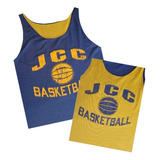 Camiseta Musculosa Basketball 15 Reversible Jcc Team Basquet