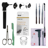 Rena Glance Sobrancelha E Kit Materiais De Designer Completo