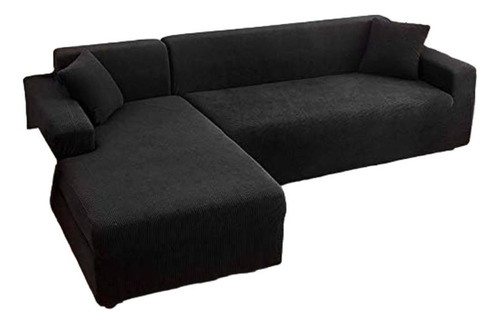 Oferta Funda Sillón Forma L Elástico 4cuerpo Cuadrille 