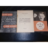 Pack 3 Ejemplares Nazismo Morrison Schmidt Dickmann Sinclair