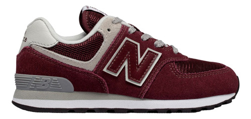 Zapatillas New Balance Mujer 574 Bordo Urbanas Full Eezap