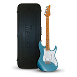 Guitarra Ibanez Prestige Az2204 Azul Hielo Metalizado Con Funda