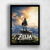 Quadros Decorativos The Legend Of Zelda: Breath Of The Wild 