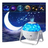 Lampara Proyector De Galaxias Planetario 7en1 Bluetooth