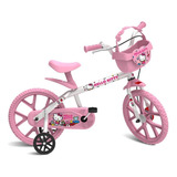 Bicicleta Infantil Aro 14 Hello Kitty - Bandeirante - 3344