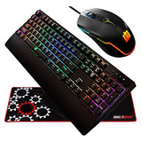 Paquete Accesorios Juegos Deco Gear: Teclado Mecánico Rgb 18