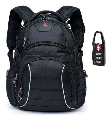 Mochila Executiva Notebook Masculina Reforçada Swissport 30l