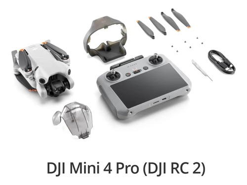 Dji Mini 4 Pro, Rádio Rc2, Câm. 4k, Gps, Bag, Sd 64g, Anatel