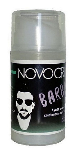 Barba Y Bigote Crecimiento Y Natural 55gr Novocrin