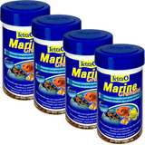 Kit Ração Tetra Marine Granules 48g, 4 Unidades (192g) 