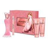 Set Rose Rush De Paris Hilton 4 Pzas - mL a $248990