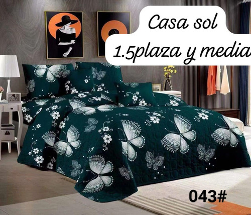 Cobertor Quilt De Verano Plaza Y Media