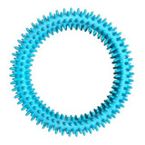 Juguete Mordedera Para Perro De Goma Forma Circular - Azul