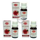  3 Aceites Aromáticos De Rosa Esencia Aromaterapia