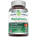 Melatonina 250 Dormir Mejor Relajación Anti Depresión Eg M4