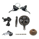 Set Grupo Transmision Mtb 21v Compatible Shimano 