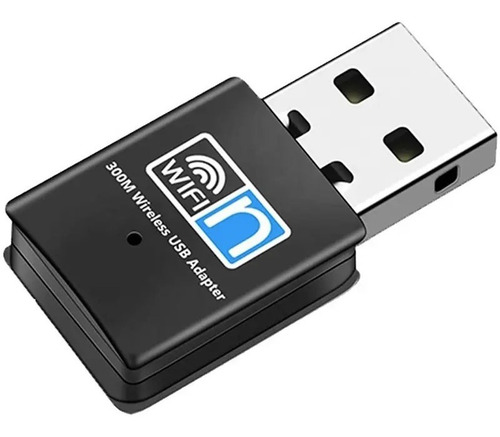 Adaptador Receptor Antena Wifi Usb 300 Mbps Pc Notebook