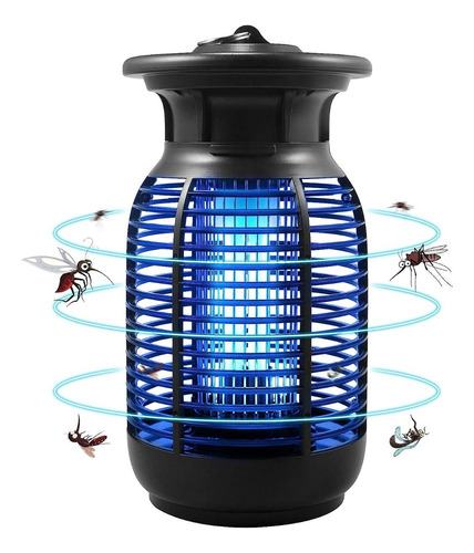 Lámpara Mata Mosquitos Killer Eléctrico Interior Y Exterior