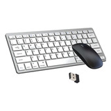 Teclado Wireless E Mouse Para Tablets Samsung Todos Modelos