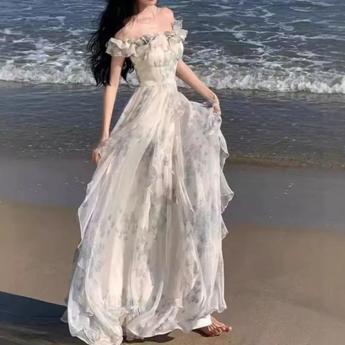 Vestidos Elegantes Con Estampado Floral A La Moda Y .