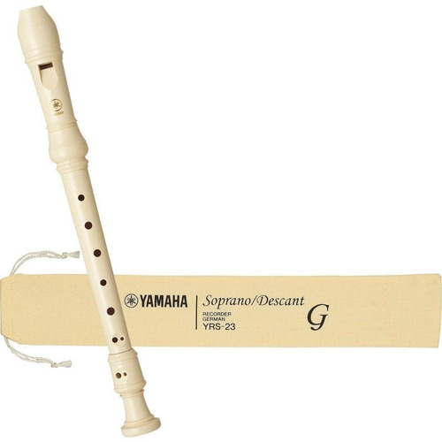 Flauta Yamaha Doce Germanica Soprano Yrs23g