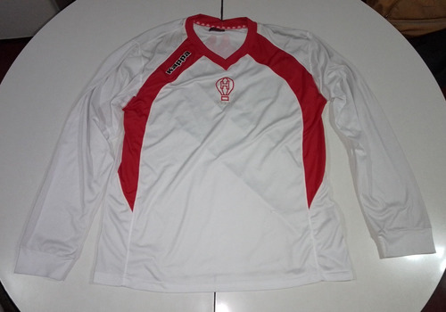 Huracán Remera Mangas Largas Blanca Marca Kappa Talle Xl