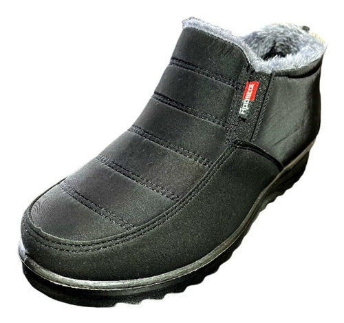 Botin Pantufla Dama Chiporro Impermeable Invierno Ortopédico