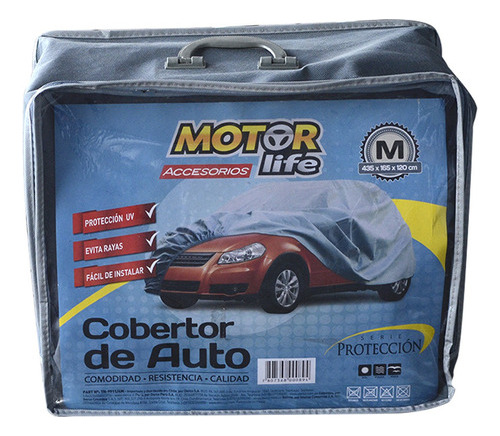 Cubre Auto Talla M Motorlife