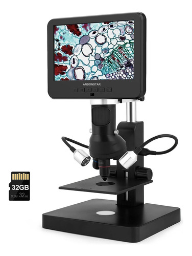 Microscopio Digital  4000x Uhd 2160p Hdmi