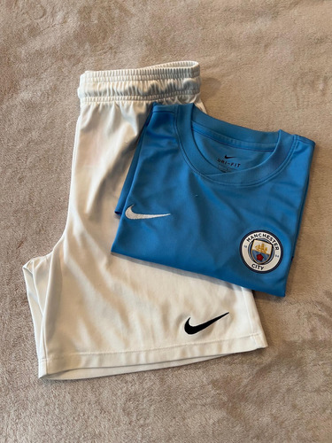 Lote Ropa Futbol Niño, Nike Manchester City, T L-12/13