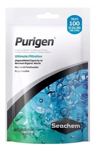 Purigen Seachem Caixa Original Com Bolsa Original - Lacrada