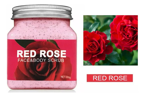 Exfoliante De Rosas  Para Cara Y Cuerpo Elimina Impurezas