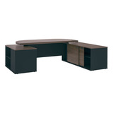 Mesa Artany Tamburato Presidente - Charuto/ Preto 6216