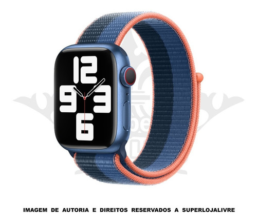 Pulseira Para Apple Watch Nylon Loop Esportiva 38 40 42 44mm