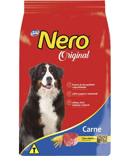 Ração Nero Original Cães Adultos Carne 15kg