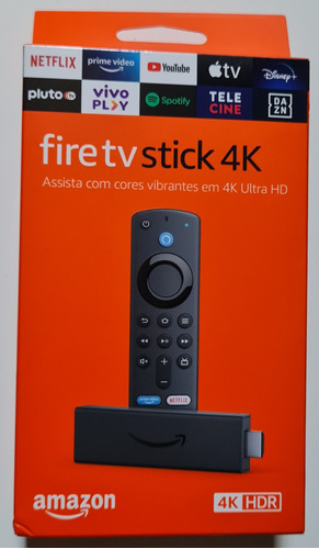 Fire Tv Stick 4k (geração 3ª) Usado/zerado